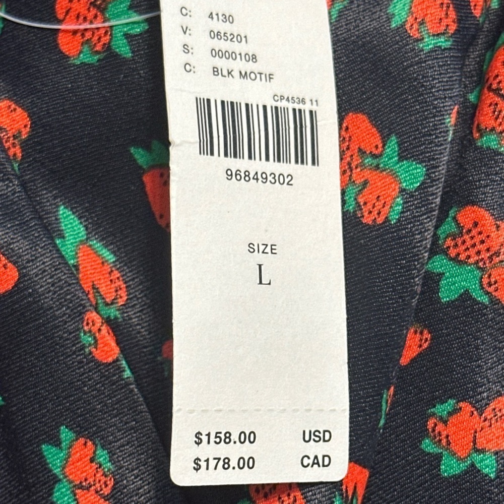 NWT! The Tilda Floral Strapless Black Slip Dress By Anthropologie - Multiple🚦 - Picture 11 of 13